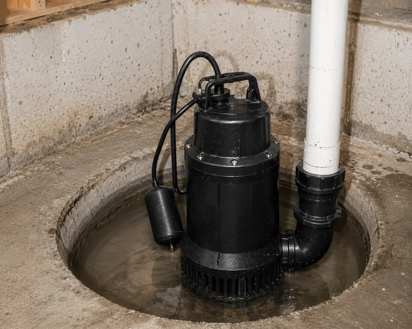 Sump pump service in Harrison Township, MI